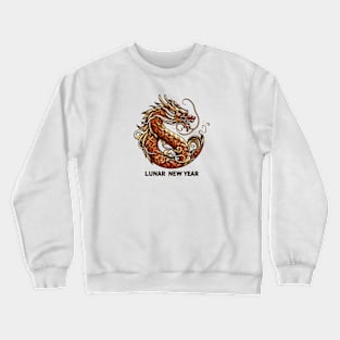 Dragon Festival: Lunar Celebration, Festive Art, and Asian Traditions Crewneck Sweatshirt